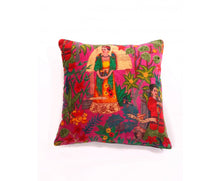 Load image into Gallery viewer, CUSHION COVER MEXICO MUERTES RED 45CM
