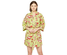 Load image into Gallery viewer, LIME SODA KIMONO
