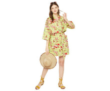 Load image into Gallery viewer, LIME SODA KIMONO
